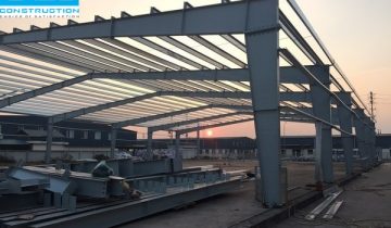 NHÀ MÁY SẢN XUẤT LINH KIỆN ĐIỆN TỬ MÁY TÍNH CÓ KẾT CẤU THÉP TẠI BẮC GIANG