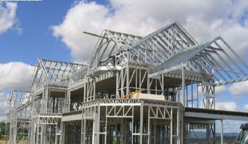 NHÀ HÀNG THÉP TIỀN CHẾ CỦA CHỊ QUYÊN TẠI QUỐC OAI, HÀ NỘI