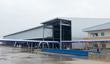 CÔNG TRÌNH NHÀ XƯỞNG KẾT CẤU THÉP ĐÓNG GÓI PHÂN PHỐI SẢN PHẨM TẠI HƯNG YÊN.