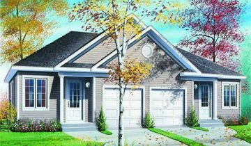 SB1001 – Nhà biệt thự vườn khung thép nhẹ lắp ghép 1 tầng 2 phòng ngủ